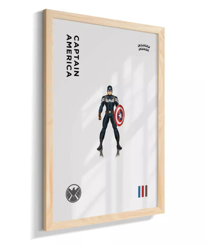 Quadro Capitão America - Shield