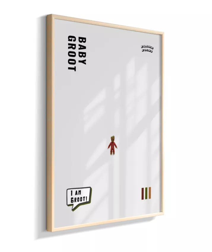 Quadro Baby Groot
