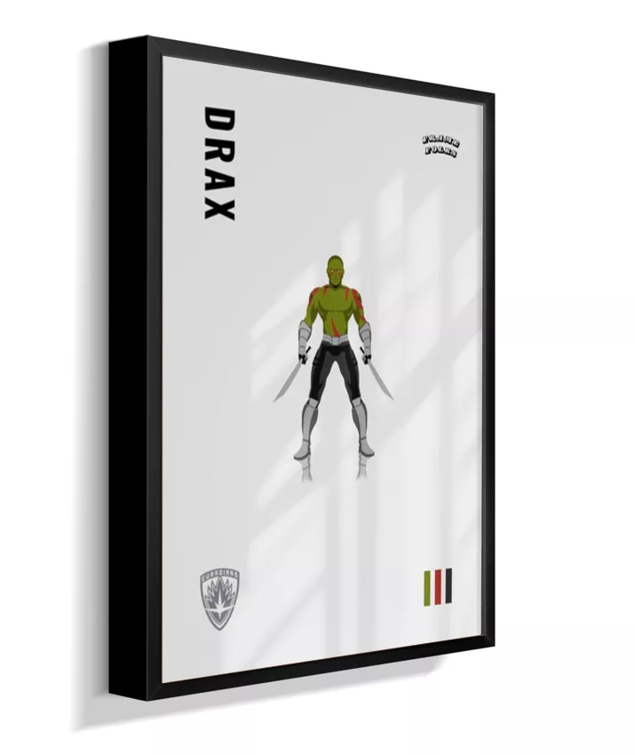 Quadro Drax - Armadura