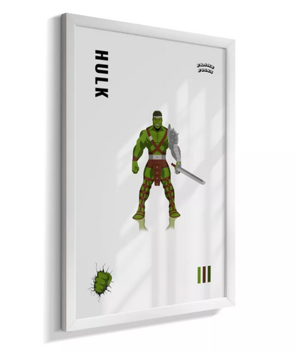 Quadro Hulk - Planeta Hulk