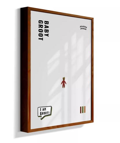 Quadro Baby Groot