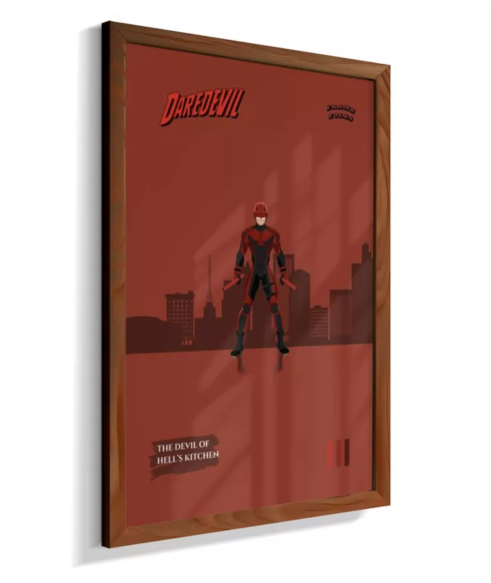 Quadro Demolidor - The Devil of Hell's Kitchen (Red)