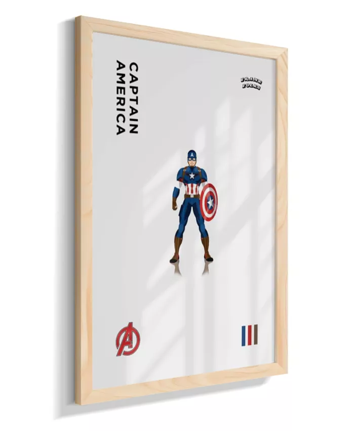 Quadro Capitão America - Vingadores
