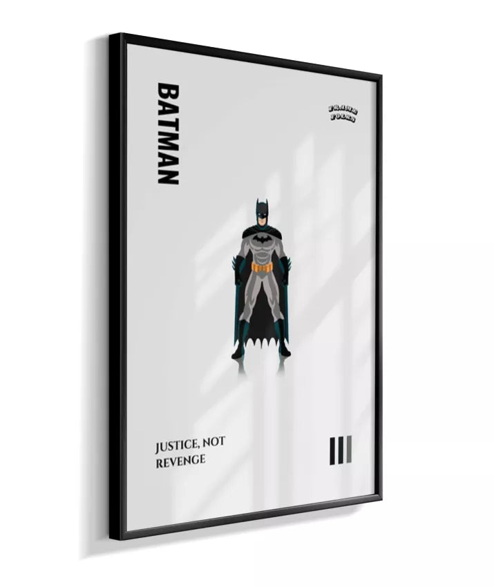 Quadro Batman - Justice, not revenge