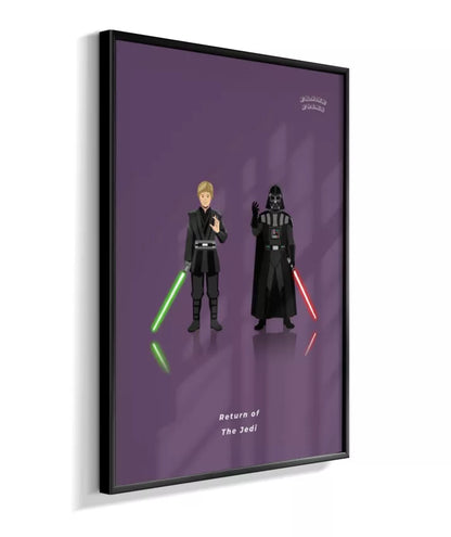 Quadro Star Wars - O Retorno de Jedi