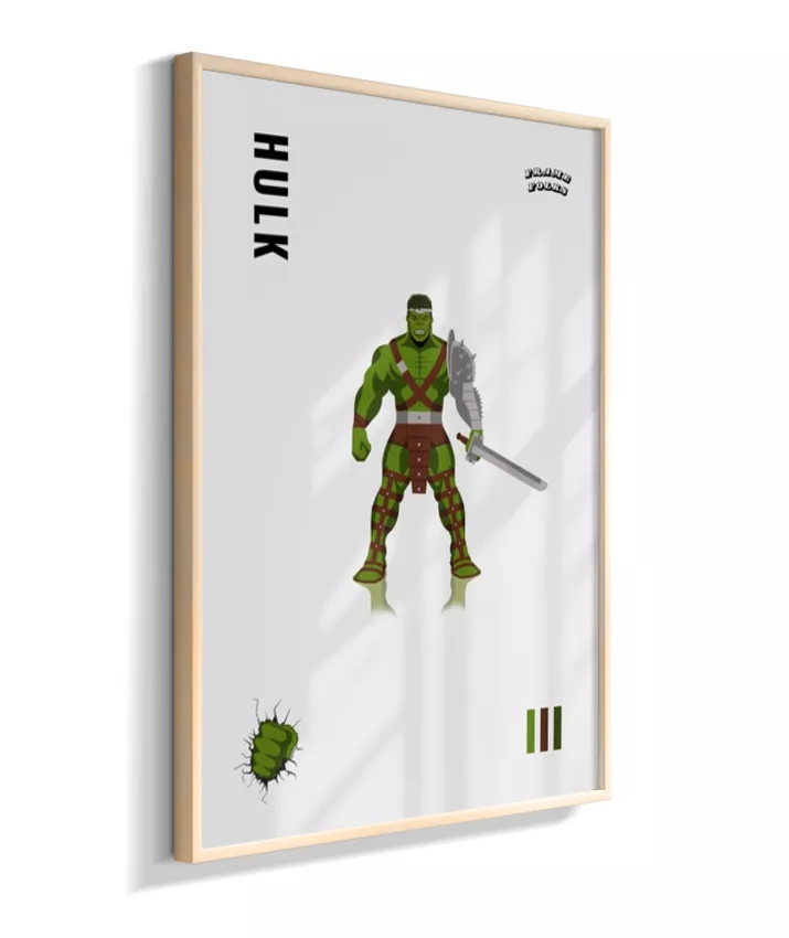 Quadro Hulk - Planeta Hulk
