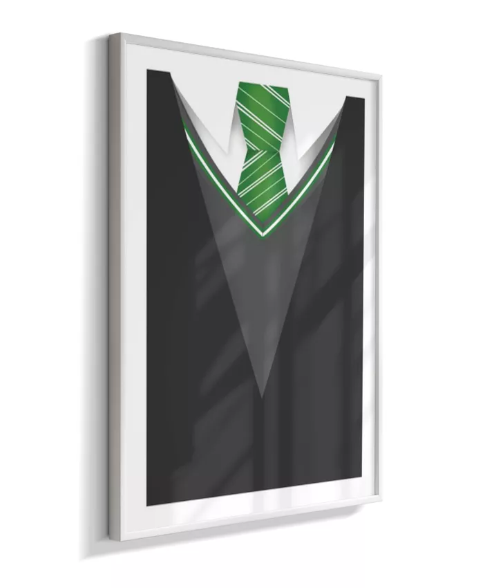 Quadro Harry Potter - Casa Sonserina