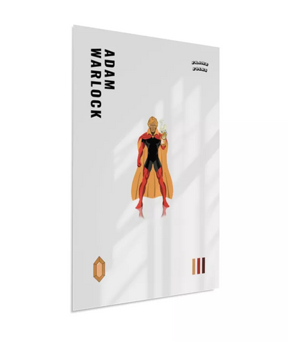 Quadro Adam Warlock - Manopla do Infinito