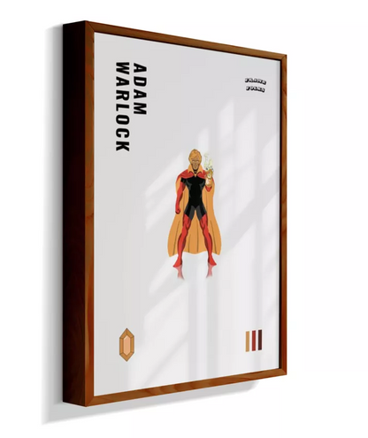 Quadro Adam Warlock - Manopla do Infinito