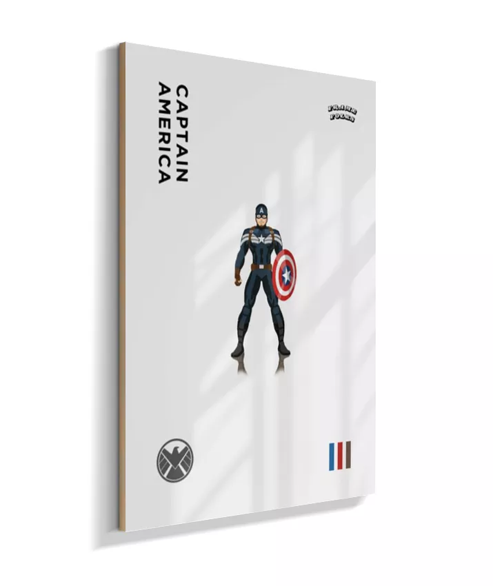 Quadro Capitão America - Shield
