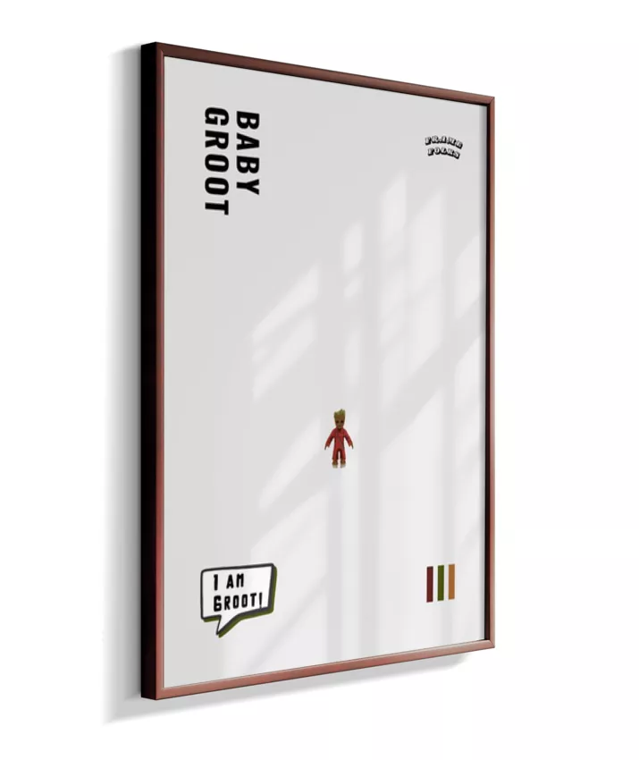 Quadro Baby Groot