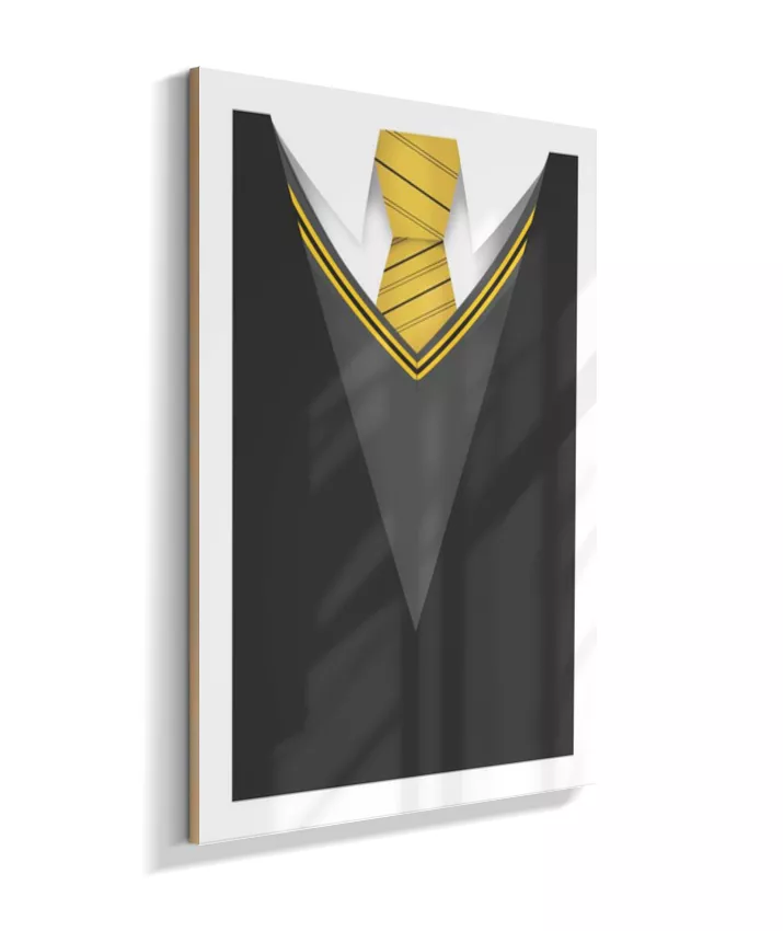 Quadro Harry Potter - Casa Lufa Lufa