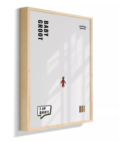 Quadro Baby Groot