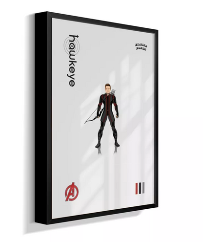 Quadro Gavião Arqueiro - Vingadores