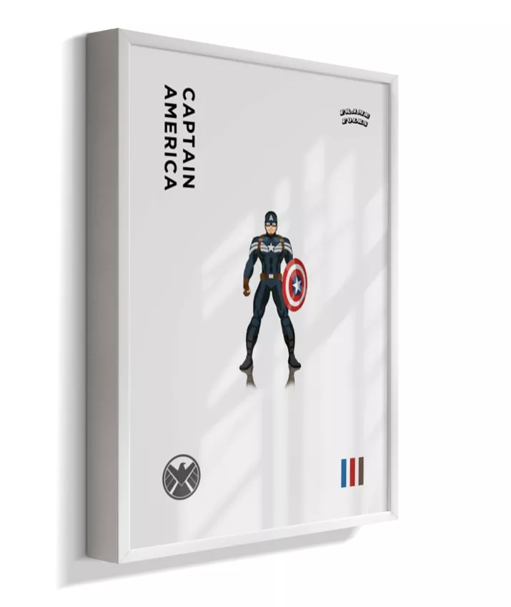 Quadro Capitão America - Shield