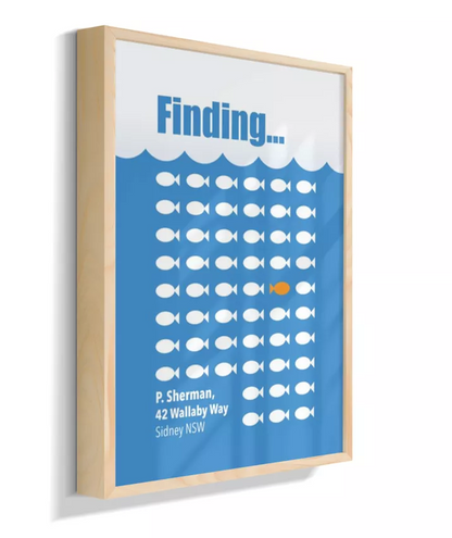 Quadro Procurando Nemo
