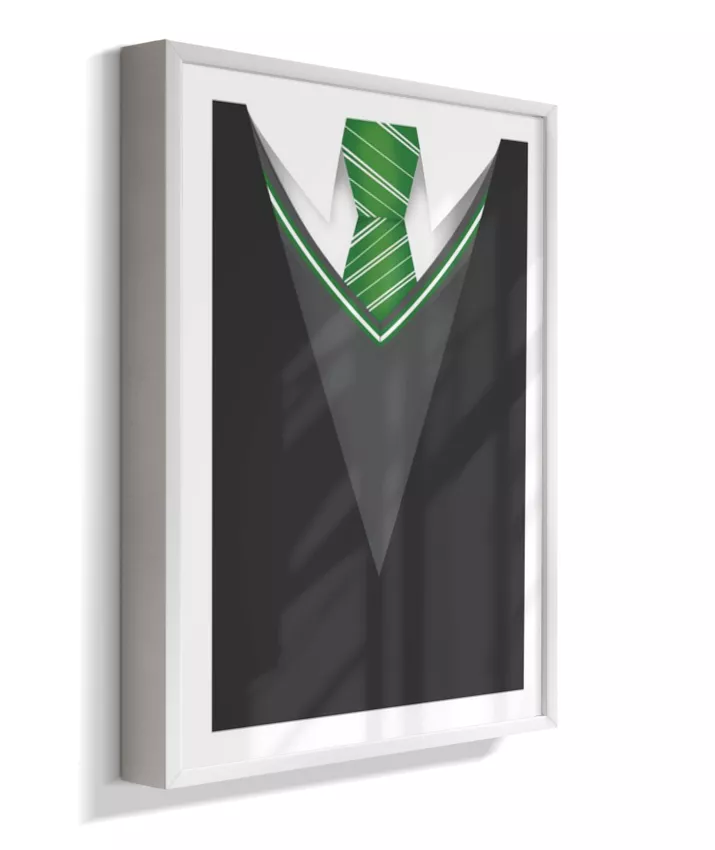 Quadro Harry Potter - Casa Sonserina