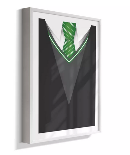 Quadro Harry Potter - Casa Sonserina