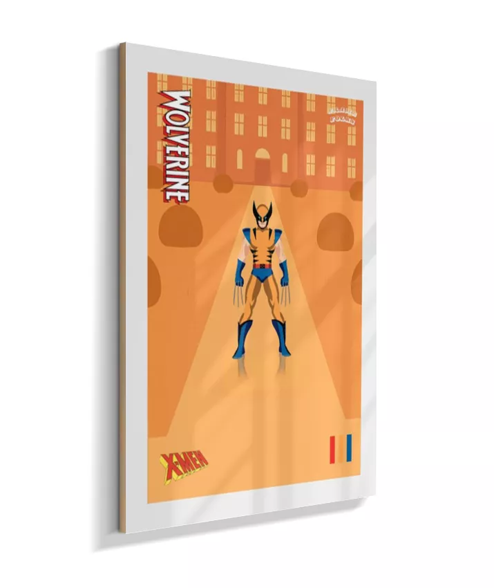 Quadro Wolverine 90's - Mansão X