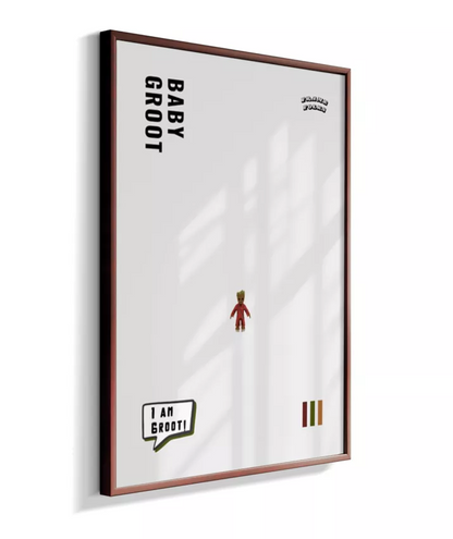 Quadro Baby Groot