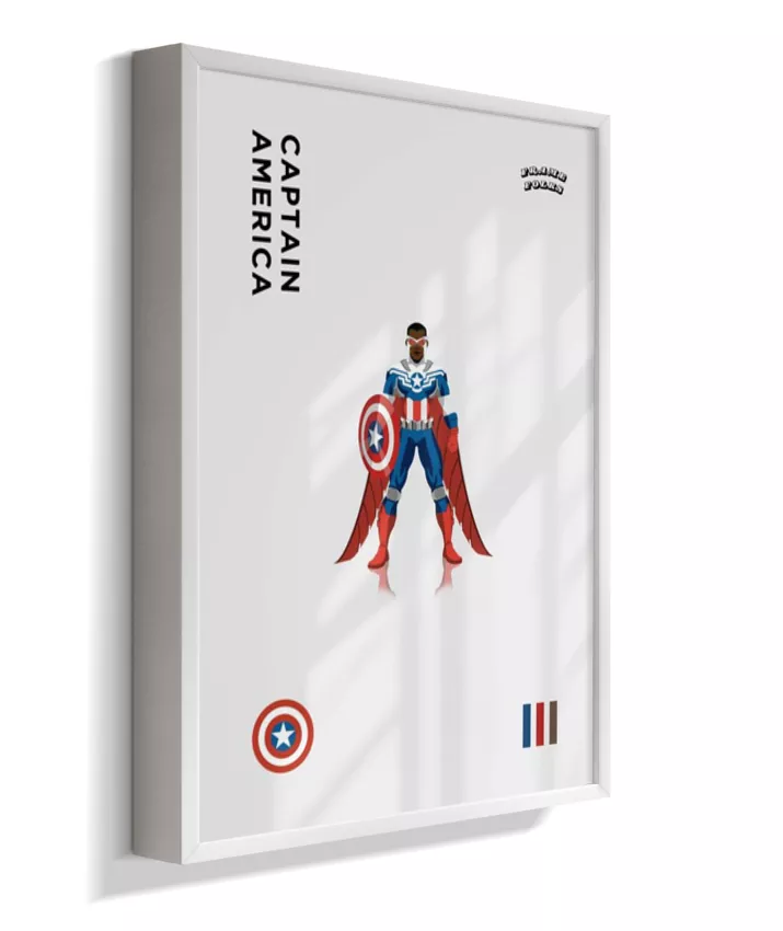 Quadro Capitão America - Sam Wilson