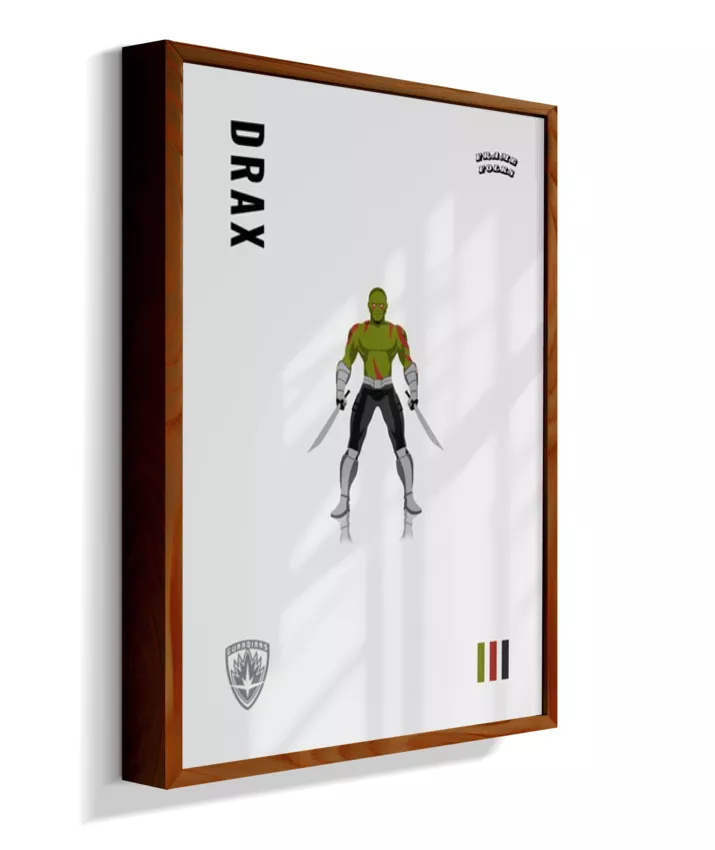 Quadro Drax - Armadura