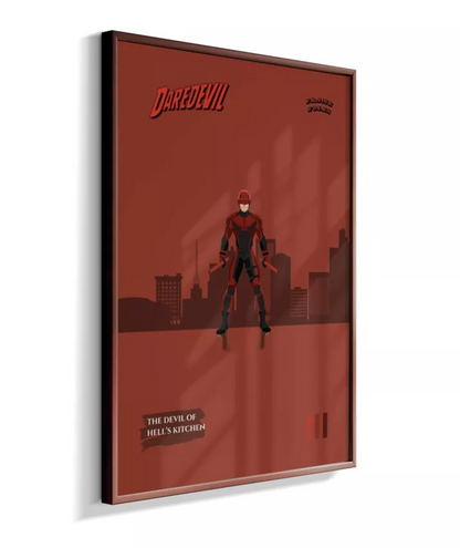 Quadro Demolidor - The Devil of Hell's Kitchen (Red)
