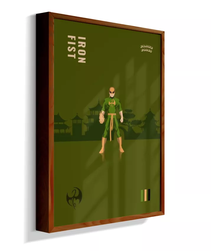 Quadro Punho de Ferro - Kunlun