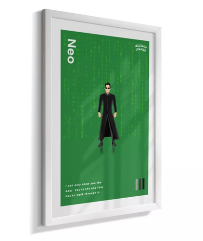 Quadro Neo - Matrix - Digital Rain