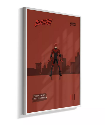 Quadro Demolidor - The Devil of Hell's Kitchen (Red)