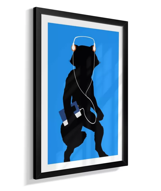 Quadro Mixtape - Rocket Raccoon