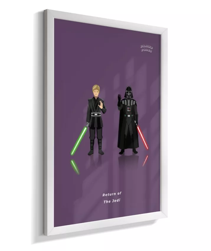 Quadro Star Wars - O Retorno de Jedi