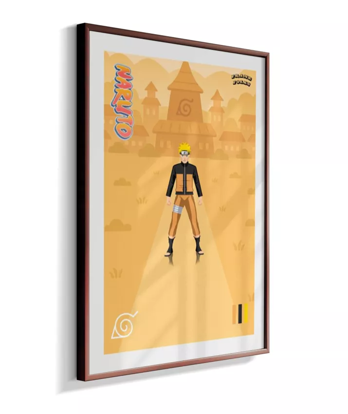 Quadro Naruto - Vila da Folha