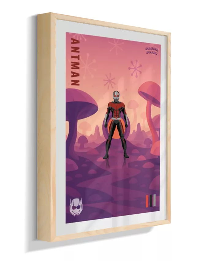 Quadro Homem Formiga - Reino Quântico