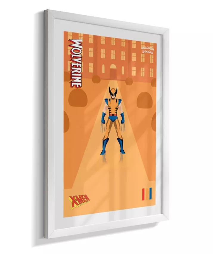 Quadro Wolverine 90's - Mansão X