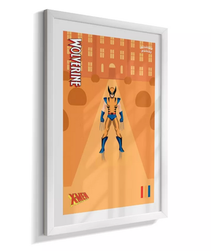 Quadro Wolverine 90's - Mansão X