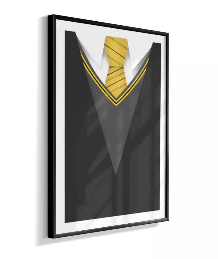 Quadro Harry Potter - Casa Lufa Lufa