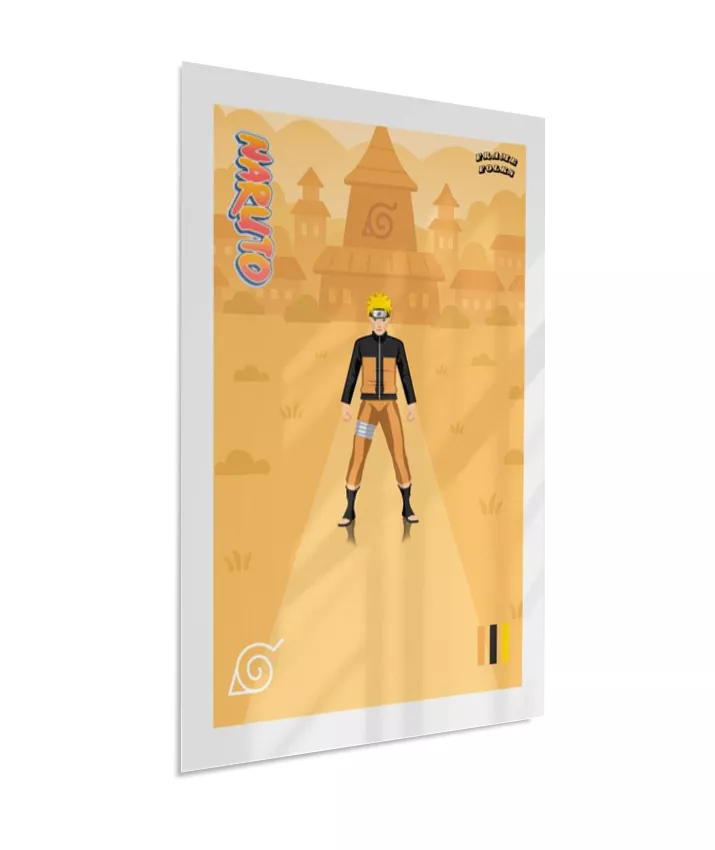Quadro Naruto - Vila da Folha