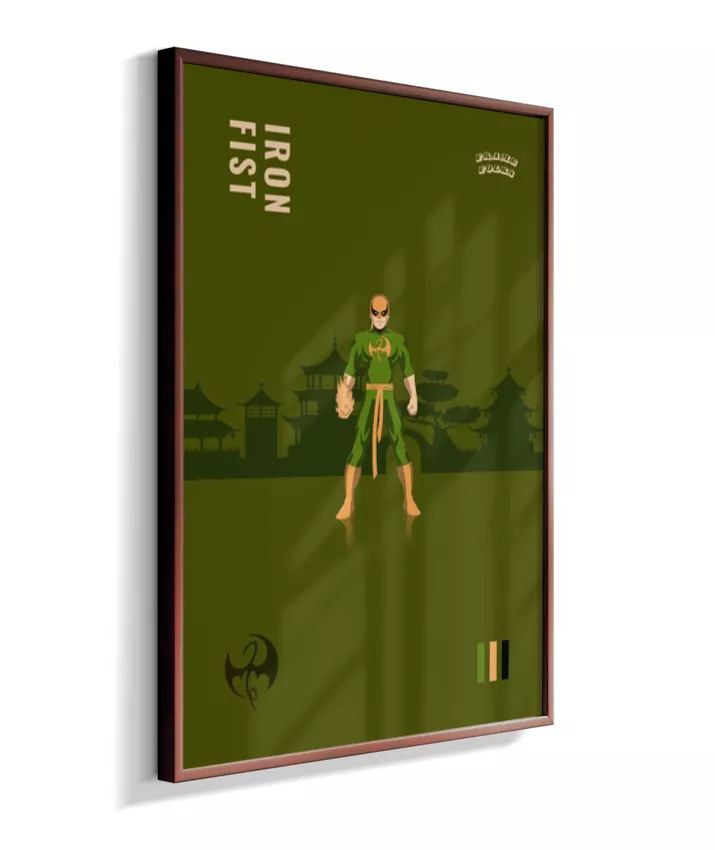 Quadro Punho de Ferro - Kunlun