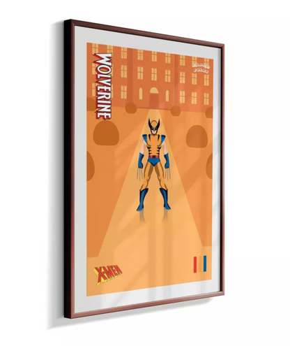 Quadro Wolverine 90's - Mansão X