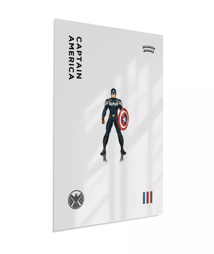Quadro Capitão America - Shield