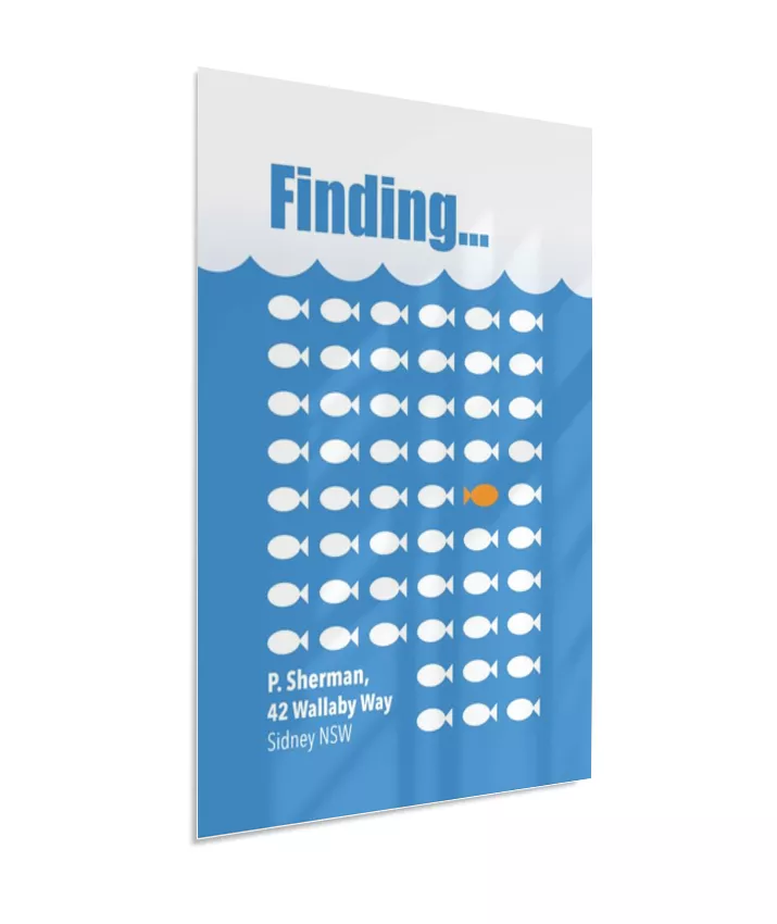 Quadro Procurando Nemo