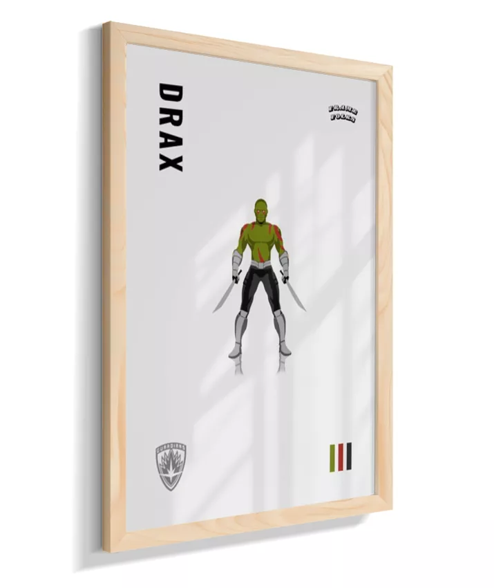 Quadro Drax - Armadura