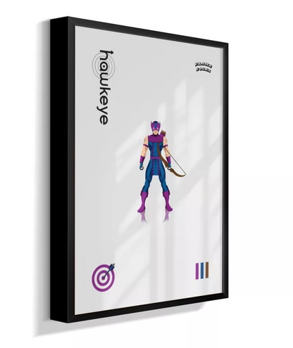 Quadro Gavião Arqueiro - Clássico