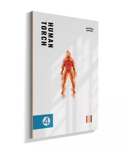 Quadro Tocha Humana - Filme