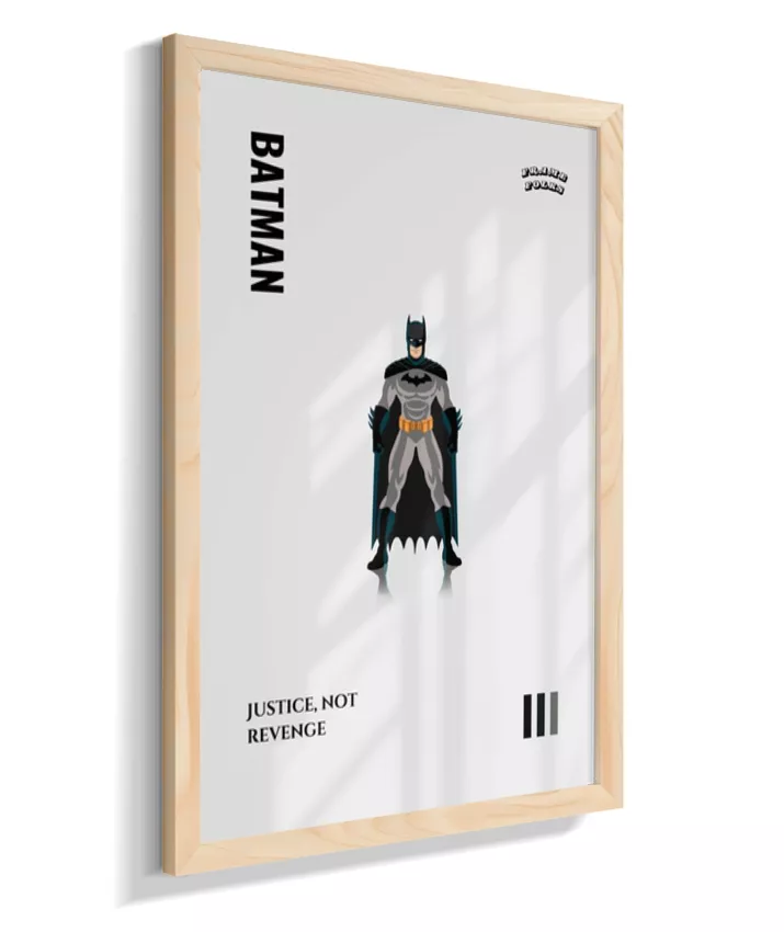Quadro Batman - Justice, not revenge