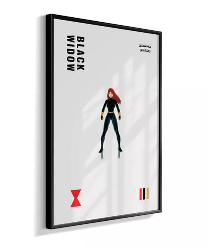 Quadro Viúva Negra - Clássica