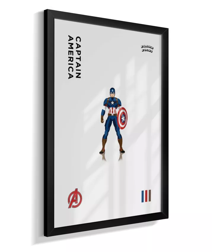 Quadro Capitão America - Vingadores