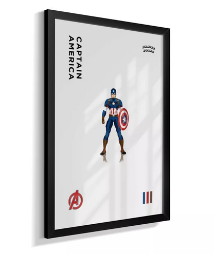 Quadro Capitão America - Vingadores