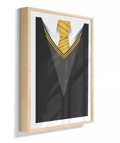 Quadro Harry Potter - Casa Lufa Lufa